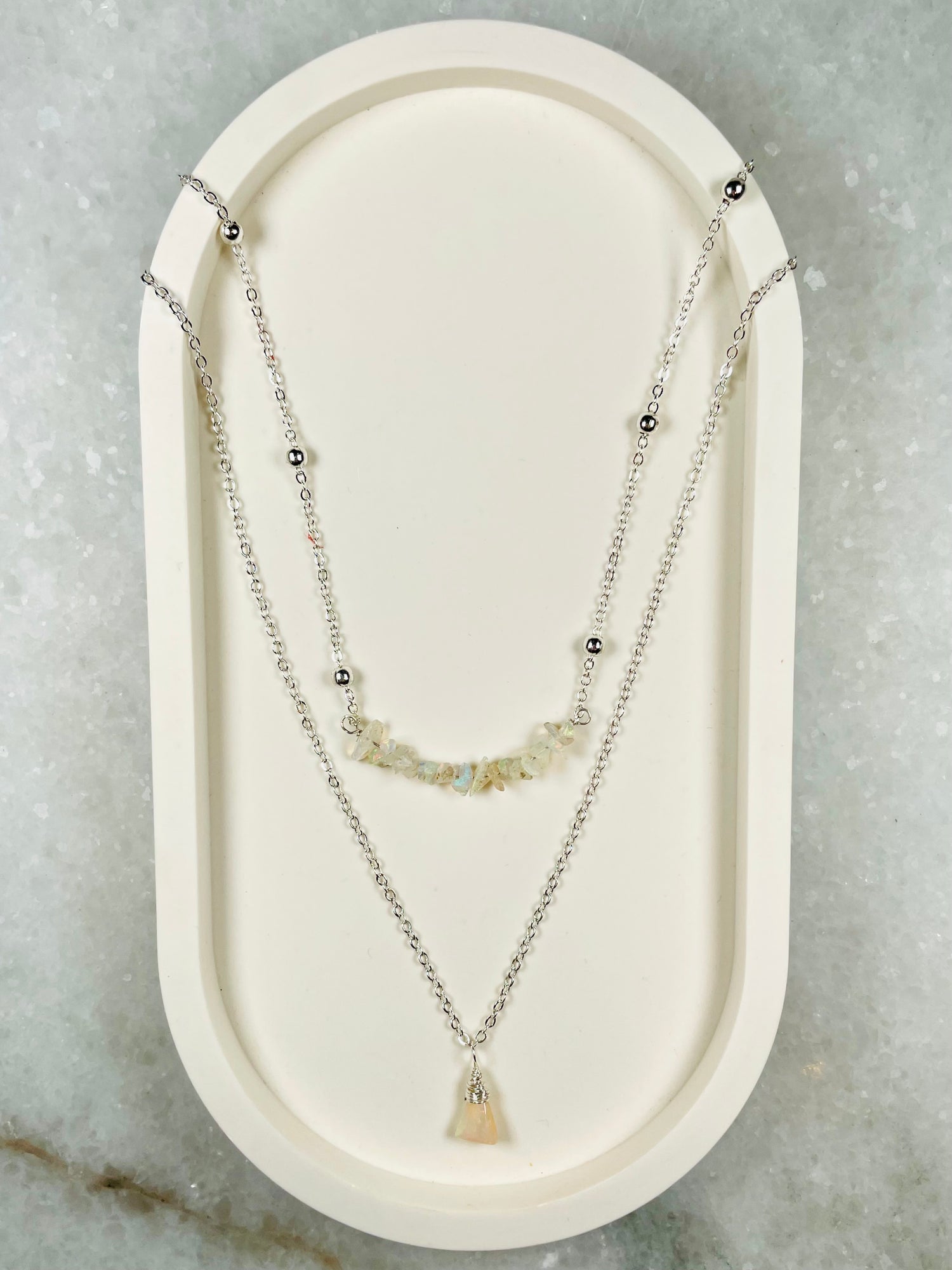 Opal Layered Necklace