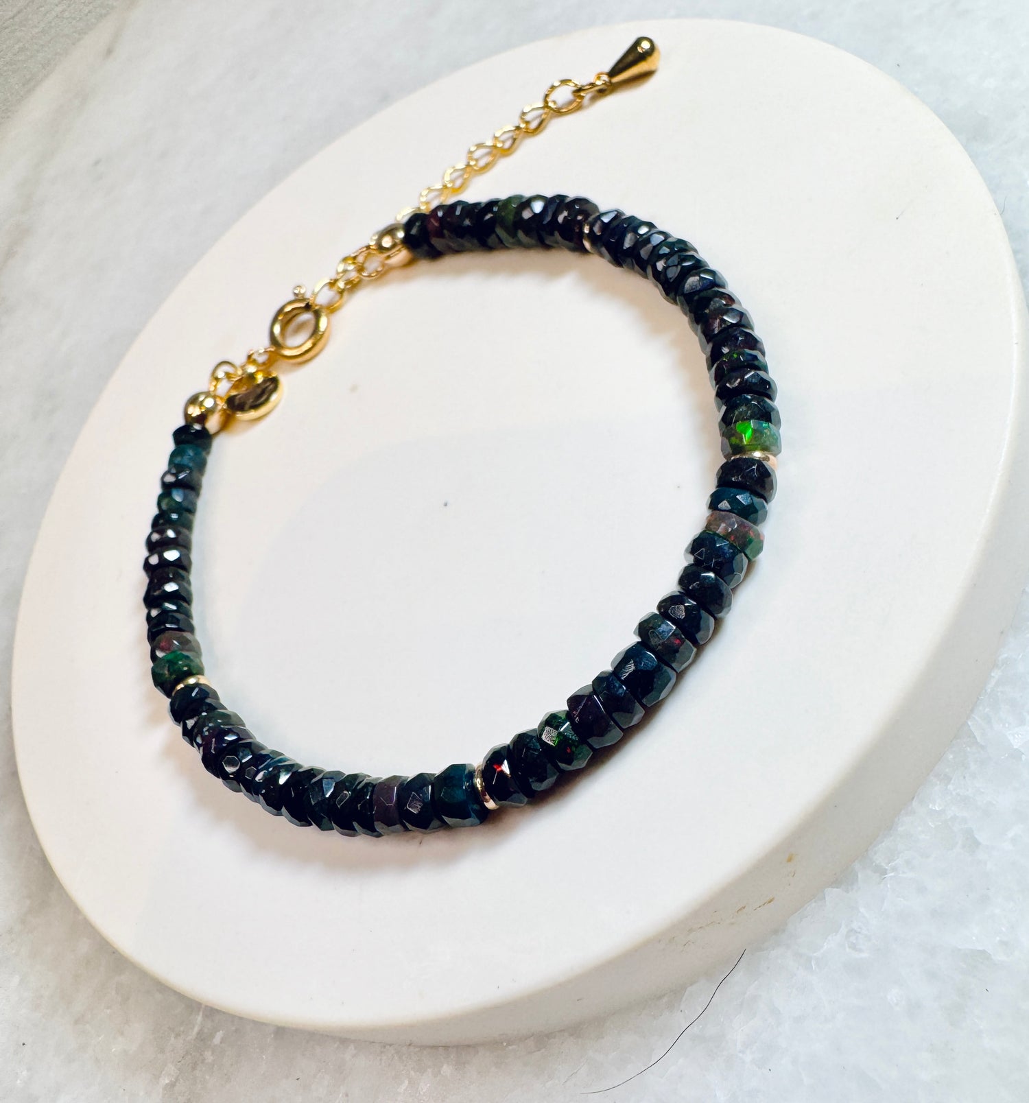 Black Opal Bracelet