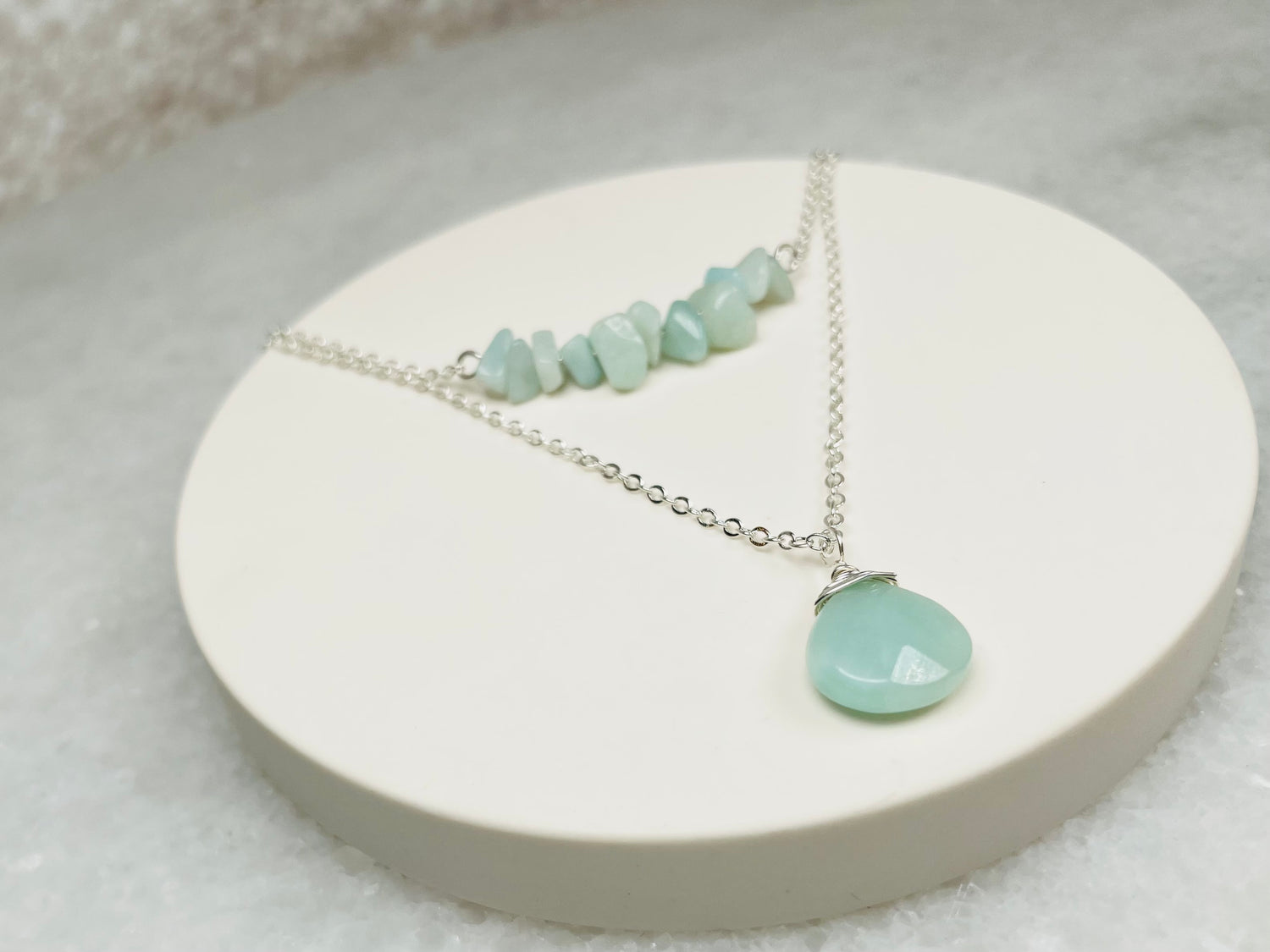 Amazonite Layered Necklace